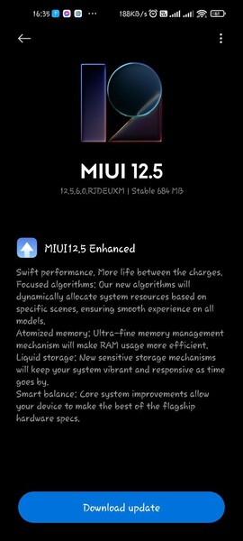 MIUI 12.5 Enhanced for the Mi 10T/Pro in Europe.