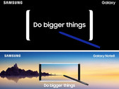 Official advertising material for the Note 8, according to Evan Blass. (Source: @evleaks | Twitter)