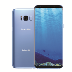 A preview of the new Coral Blue finish available on the S8 and S8 Plus. (Source: Samsung)