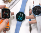 A popular YouTuber tests some "sapphire" wearables. (Source: JerryRigEverything via YouTube)