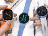A popular YouTuber tests some "sapphire" wearables. (Source: JerryRigEverything via YouTube)