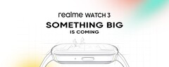 The Watch 3's first teaser. (Source: Realme)