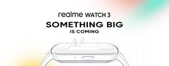 The Watch 3&#039;s first teaser. (Source: Realme)