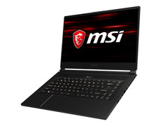 The Core i7-8750H in the MSI GS65 is slightly slower than in the Asus Zephyrus M GM501 (Image source: MSI)