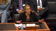 Coinbase CEO Alesia Haas testifies before Congress (image: Finance Committee/YouTube)