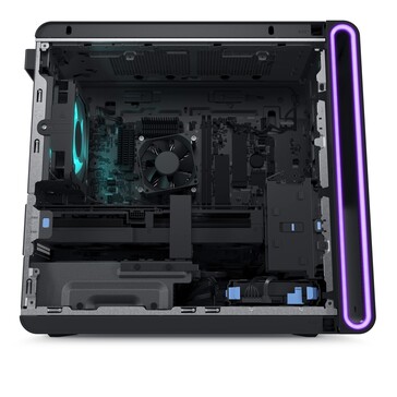Alienware Autora R16 with an air cooler (image via Dell)