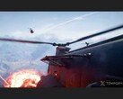 Screenshot from footage of the battle royale mode from Battlefield 6. (Image source: temporyal on X)