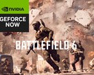Battlefield 6 Nvidia GeForce Now banner (Image source: EA, Nvidia with edits)