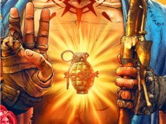 Originally $59.99, Borderlands 3 is now down to merely $2.99. Pictured - One of the cover arts from the game. (Image source: Gearbox)