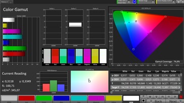 CalMAN AdobeRGB Color Space