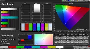 CalMAN – Color space