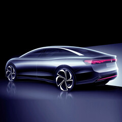 More first-gen, official ID. AERO renders. (Source: Volkswagen)