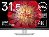 Dell S3221QS curved 4K monitor (Source: Dell)