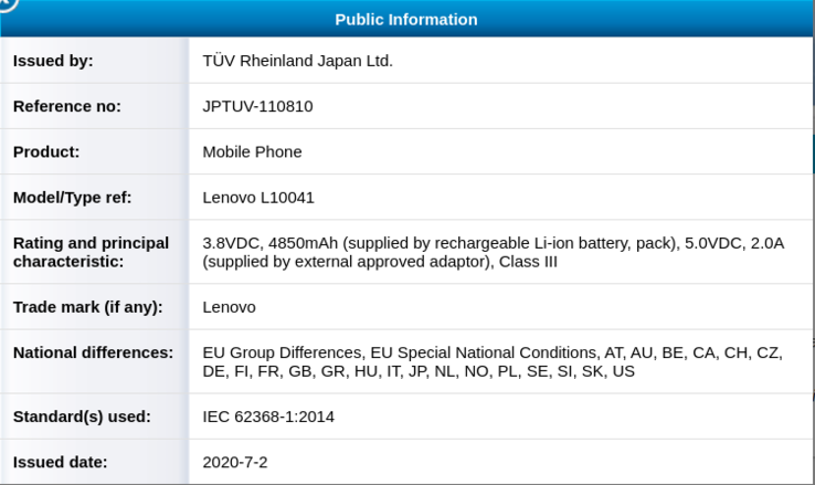 The Lenovo A8's up-to-date leaks. (Source: Geekbench via Twitter)