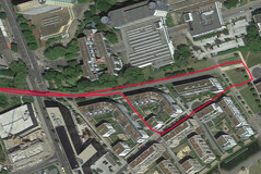 Garmin Edge 500 (mixed-use zone)