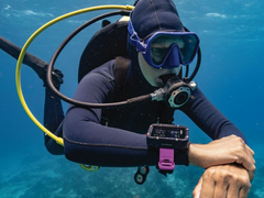 Garmin’s Descent X30 (pictured) is receiving an update. (Image source: Garmin)