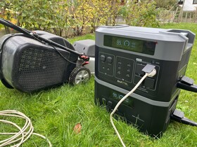 That didn't work: "Overload" due to electric lawn mowers,...