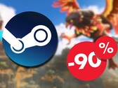 Immortals Fenyx Rising is 90% off on Steam until March 13 and costs $3.99. (Image source: Steam)