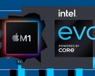 Intel has been targeting the Apple M1 chip in a series of slides to promote Intel Evo-badged laptops. (Image source: Intel/Applesutra - edited)