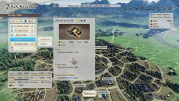 Nobunagas Ambition: Awakening Complete Edition Switch 2 UI (Image source: Nintendo of America)