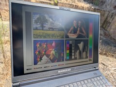 Outdoors under sunlight