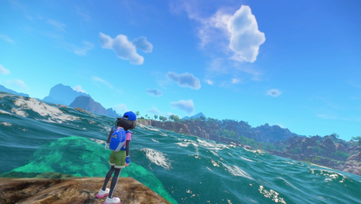 There should also be plenty to discover underwater in Pokémon Winds and Waves. (Pictured: A screenshot from Pokémon Winds and Waves.)