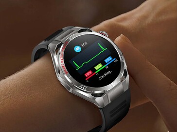 The smartwatch can generate electrocardiograms.