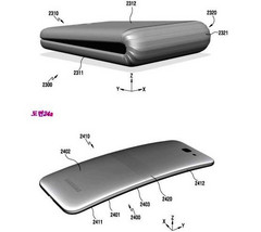 Samsung Galaxy X (SM-G888N0) foldable phone renders (Source: Pocketnow)