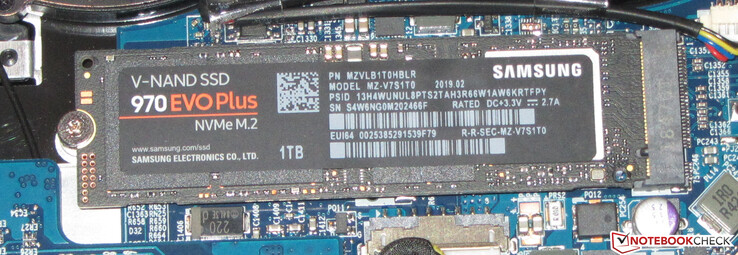 An NVMe SSD serves as the system drive.