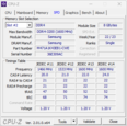 CPU-Z system info: SPD