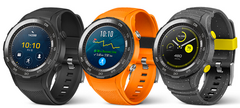 The Huawei Watch 2 may come in three different colors. (Source: VentureBeat)