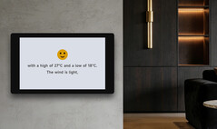 Wall-mounted smart display setup with Waveshare ESP32-P4-based development board 