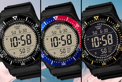 New Casio AE-1700H series watches. (Image source: Casio)