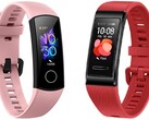 Gli Honor Band 5 e Huawei Band 4 Pro sono entrambi dotati di uno schermo AMOLED da 0,95