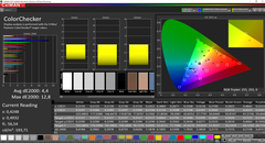 CalMAN: ColorChecker - calibrated