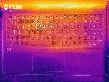 Heat development top (idle)