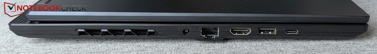 Left I/O: Ethernet, HDMI 2.1, USB 3.2 Gen 1 Type-A, USB 3.2 Gen 1 Type-C with DP 1.4 and PD 1.3