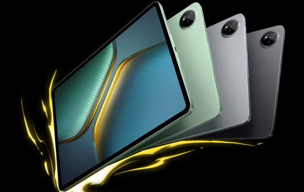 The iQOO Pad 5 is available in three colors. (Image source: iQOO)