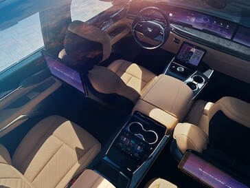 The Escalade IQ has an executive second row of seats