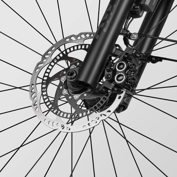 The anti-lock breaking system can make the e-bike safer (Image source: Canyon)