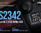 PNY's upcoming high-speed CS2342 M.2 2230 SSD works with Steam Deck, Asus ROG Ally, and other handheld gaming devices (Image source: PNY)