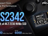 PNY's upcoming high-speed CS2342 M.2 2230 SSD works with Steam Deck, Asus ROG Ally, and other handheld gaming devices (Image source: PNY)