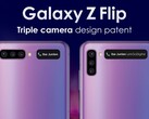 A possible Galaxy Z Flip successor. (Source: LetsGoDigital)