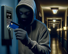 Criminals can open all Saflok RFID secured doors on a property using one keycard to create a master keycard. (Source: AI Image Dall-E 3)