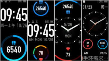 Watch faces. (Image source: TizenHelp)