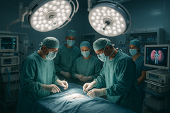 For the first time, genetically modified pig kidneys can be evaluated in a clinical trial. (Image source: OpenAI)