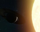 An image showing Jupiter next to the Sun. (Image source: Zelch Csaba - Pexels)
