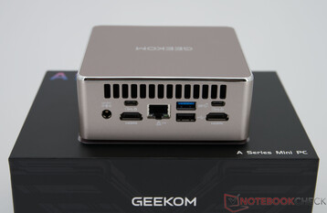 Geekom A5 2027 Edition - Connections on the rear panel