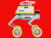 Four legs, wheels and a gripper arm: The Rivr One, predecessor of the new Rivr Two, shows the "dystopian" potential of fully automated delivery right to the front door.