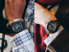 Casio&#039;s GA-2100RL-1A (left) and GA-110RL-1A (right). (Image source: Casio)
